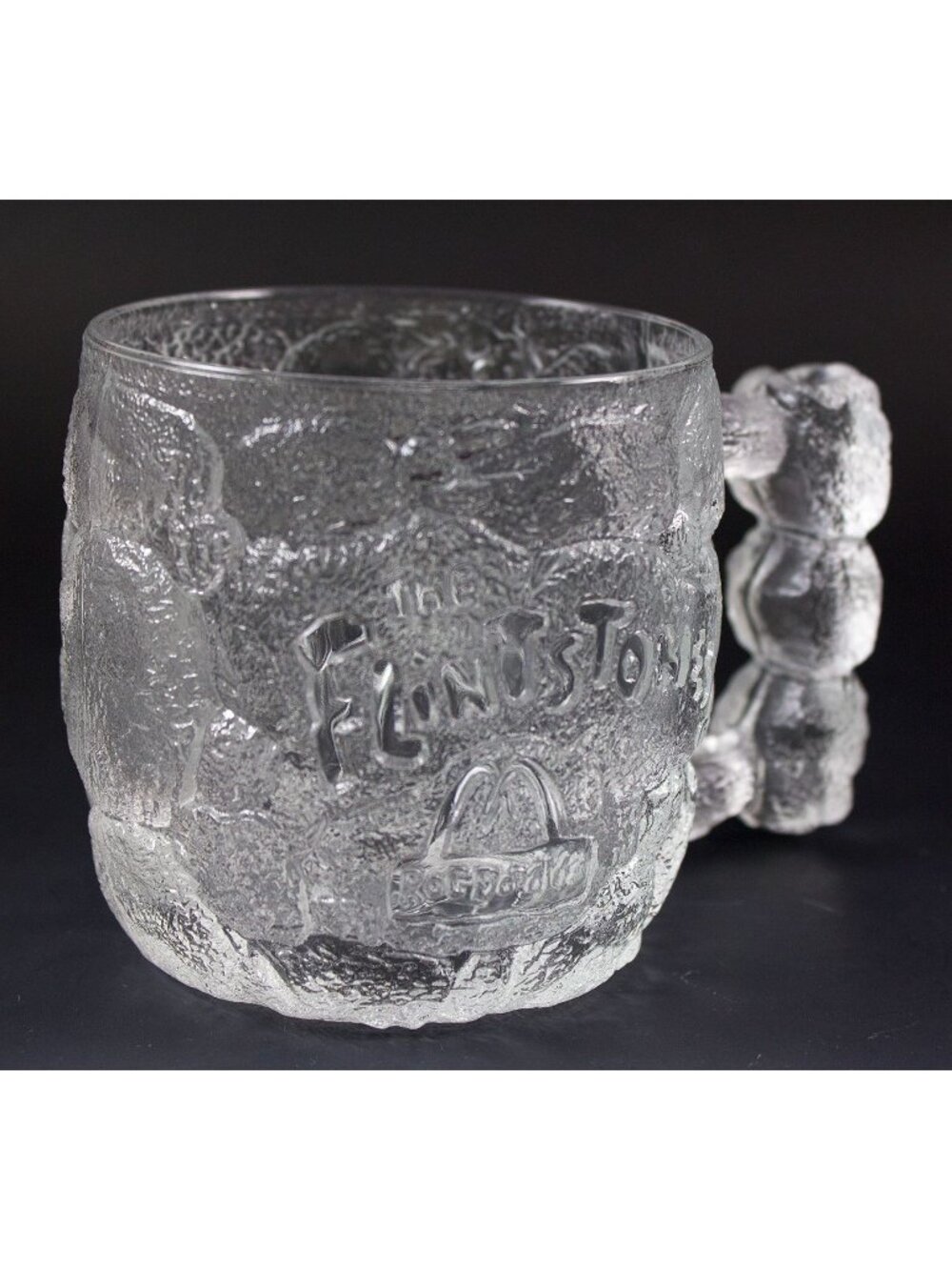 McDonald's 1993 The Flintstones RocDonalds Rocky Road Mug Made in France 8oz